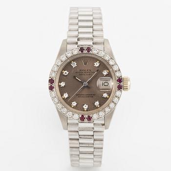 Rolex, Lady-Datejust, "King Hassan", "Chaumet", ca 1978.