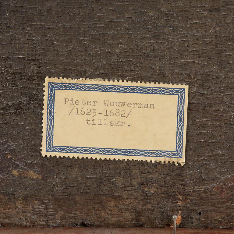 Philips Wouwerman, circle of, Unloading the cargo.