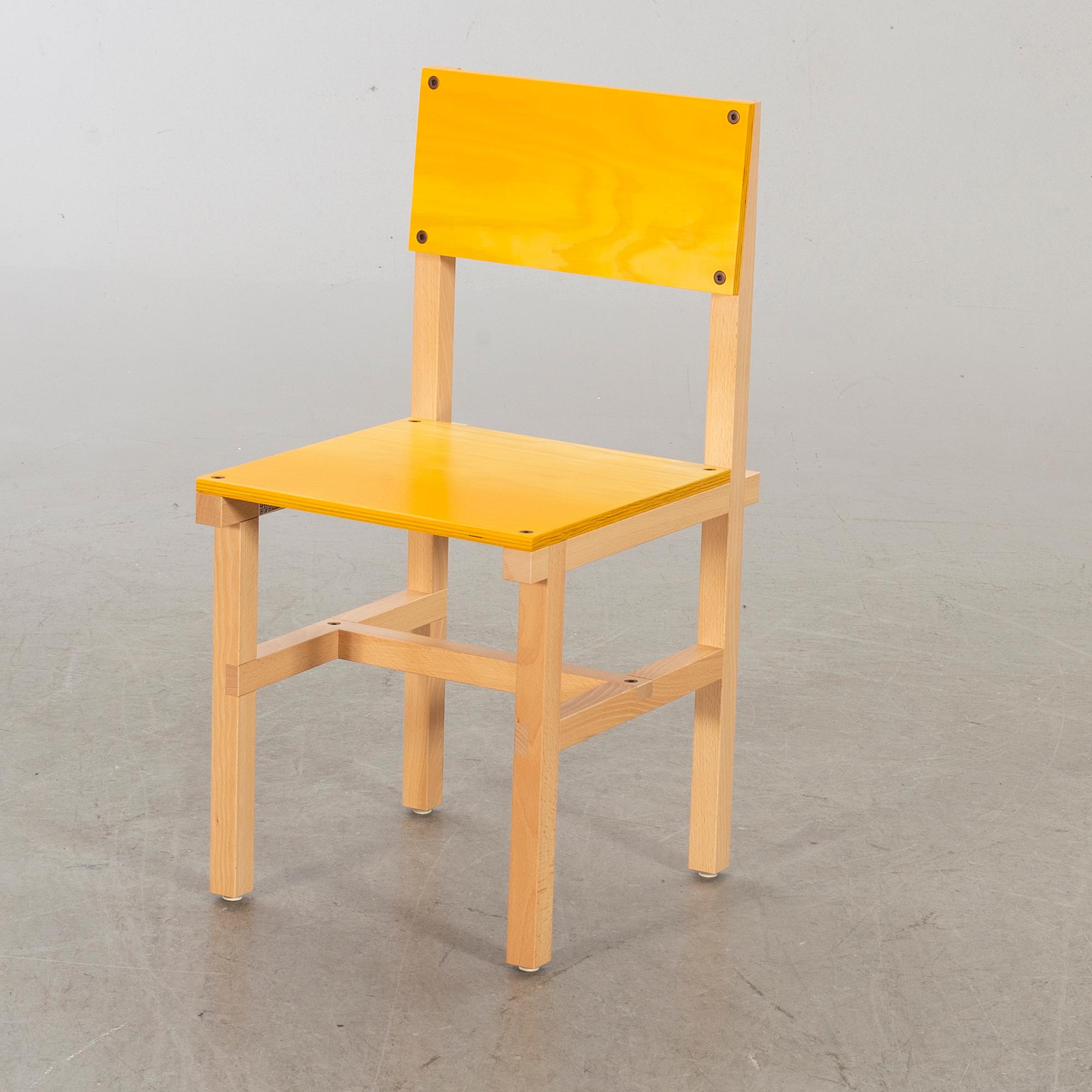 FREDRIK PAULSEN, "Röhsska"Designbaren, chair, Blå Station 2020, Chair 77/102.