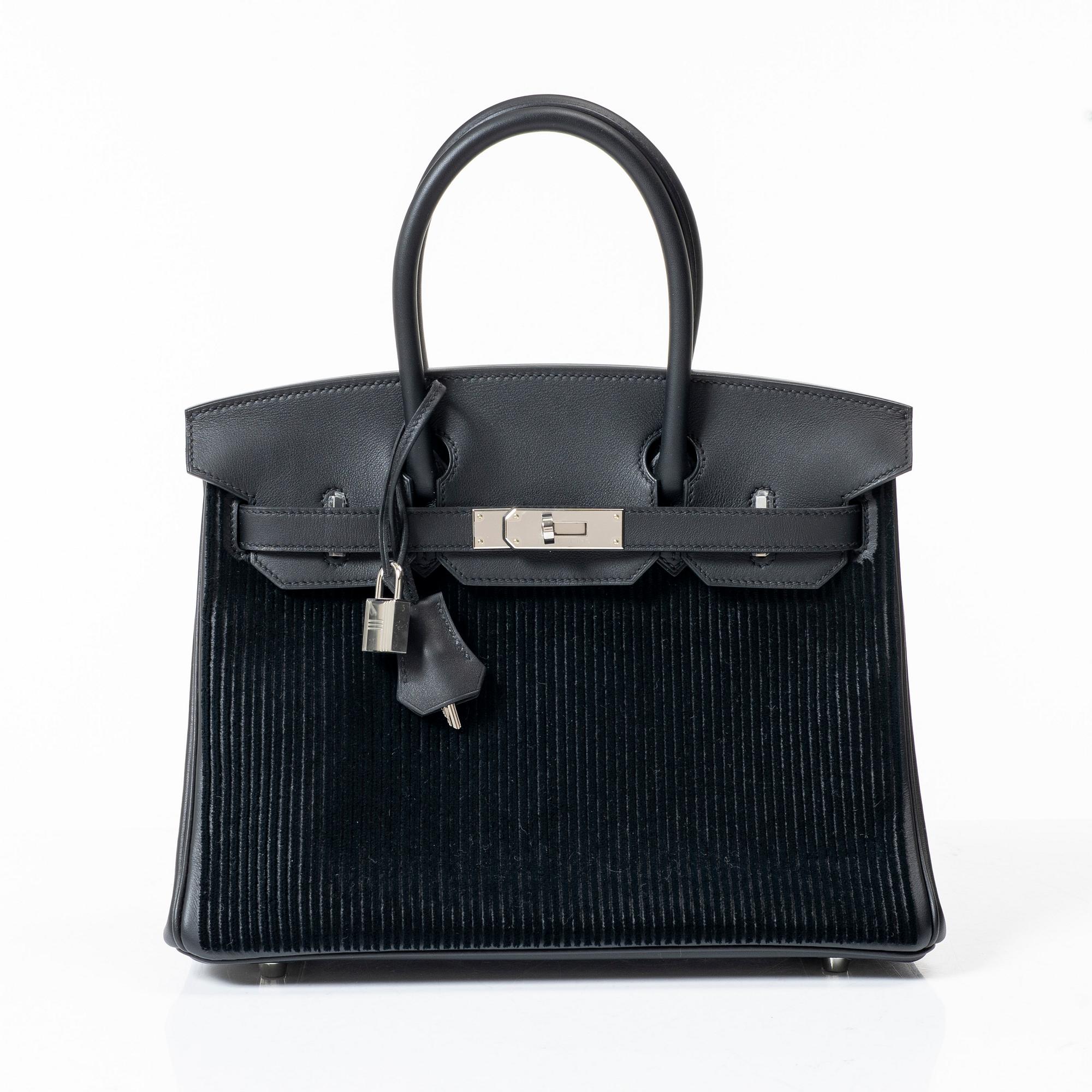 Hermès, väska, "Corduroy Swift Cote A Cote Tuffetage Birkin 25", 2023.