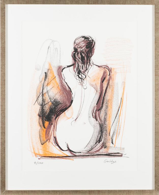 ELENA GABBASOVA, serigrafia, signeerattu ja numeroitu 4/100.