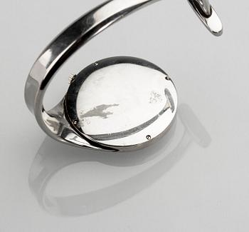 ARMBANDSUR, stål, modell Vivianna, Torun Bülow-Hübe för Georg Jensen.