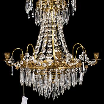 A 20th century chandelier.