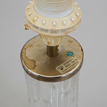 BORDSLAMPA, design: Carl Fagerlund, Orrefors, 1900-talets andra hälft.