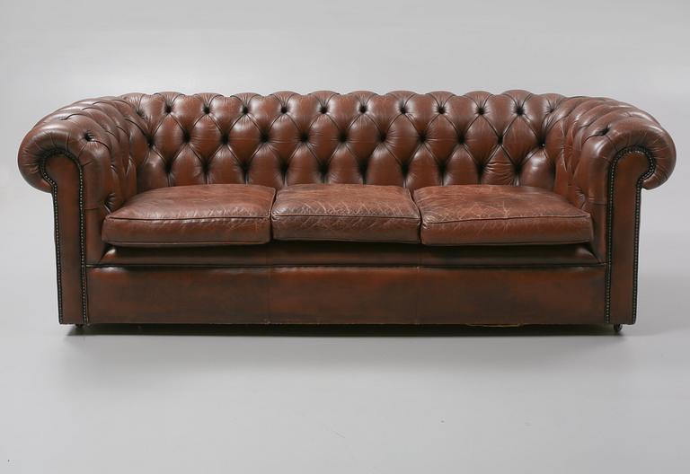 SOFFA, Chesterfieldmodell, 1900-talets andra hälft.