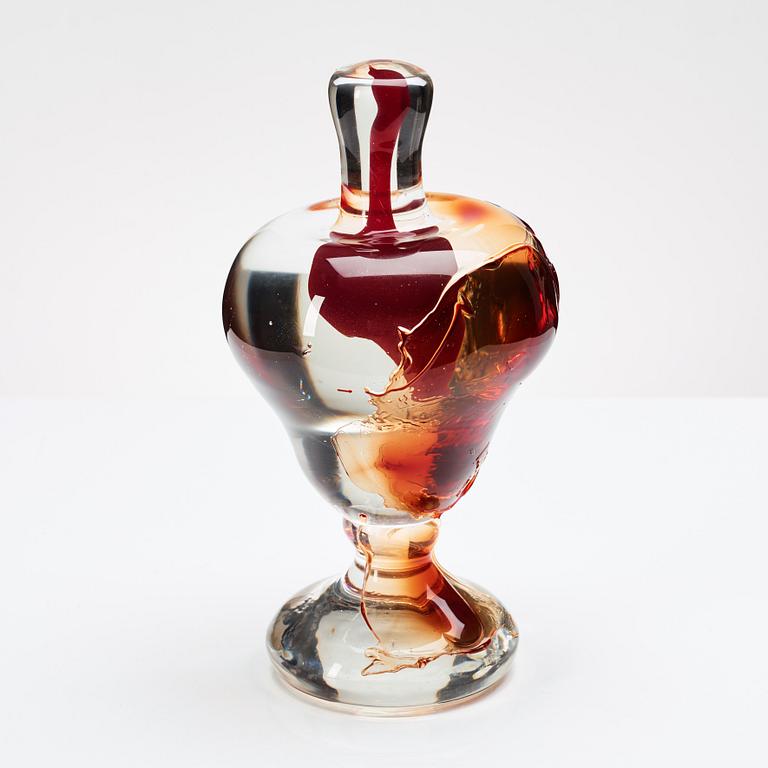 Gunilla Kihlgren, skulptur, "Aorta", ur Muranoserien.