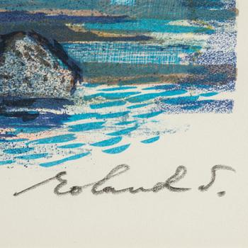 ROLAND SVENSSON, lithograph in colours, signed 307/360.