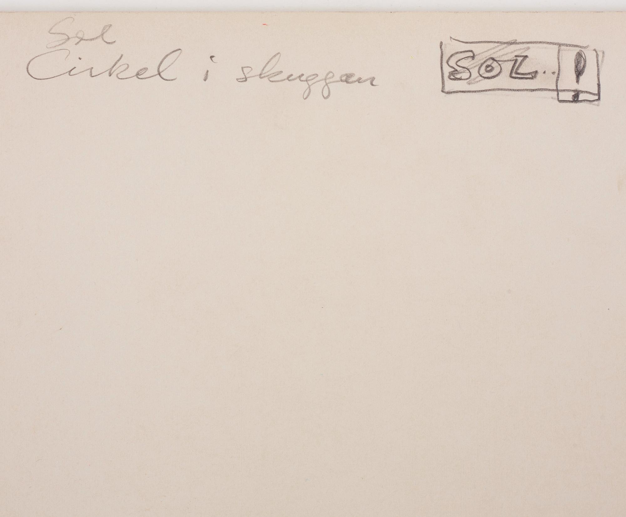 CO Hultén, "Solcirkel i skugga".