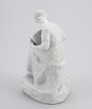 ANDERS WISSLER, skulptur, gips. Signerad och daterad 1910.