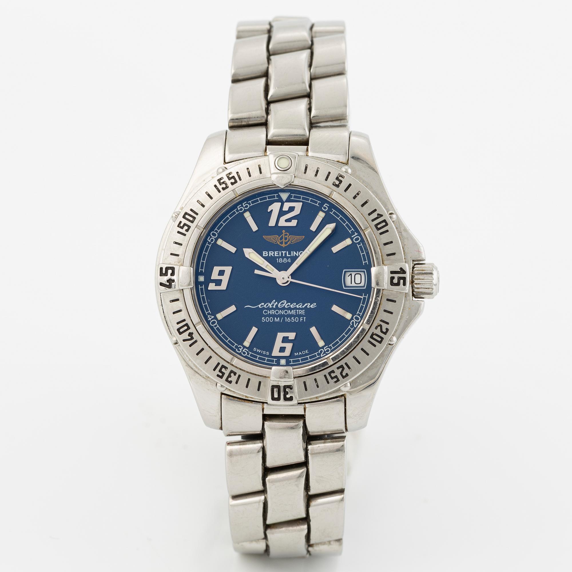Breitling, Colt Oceane, wristwatch, 32.6 mm.