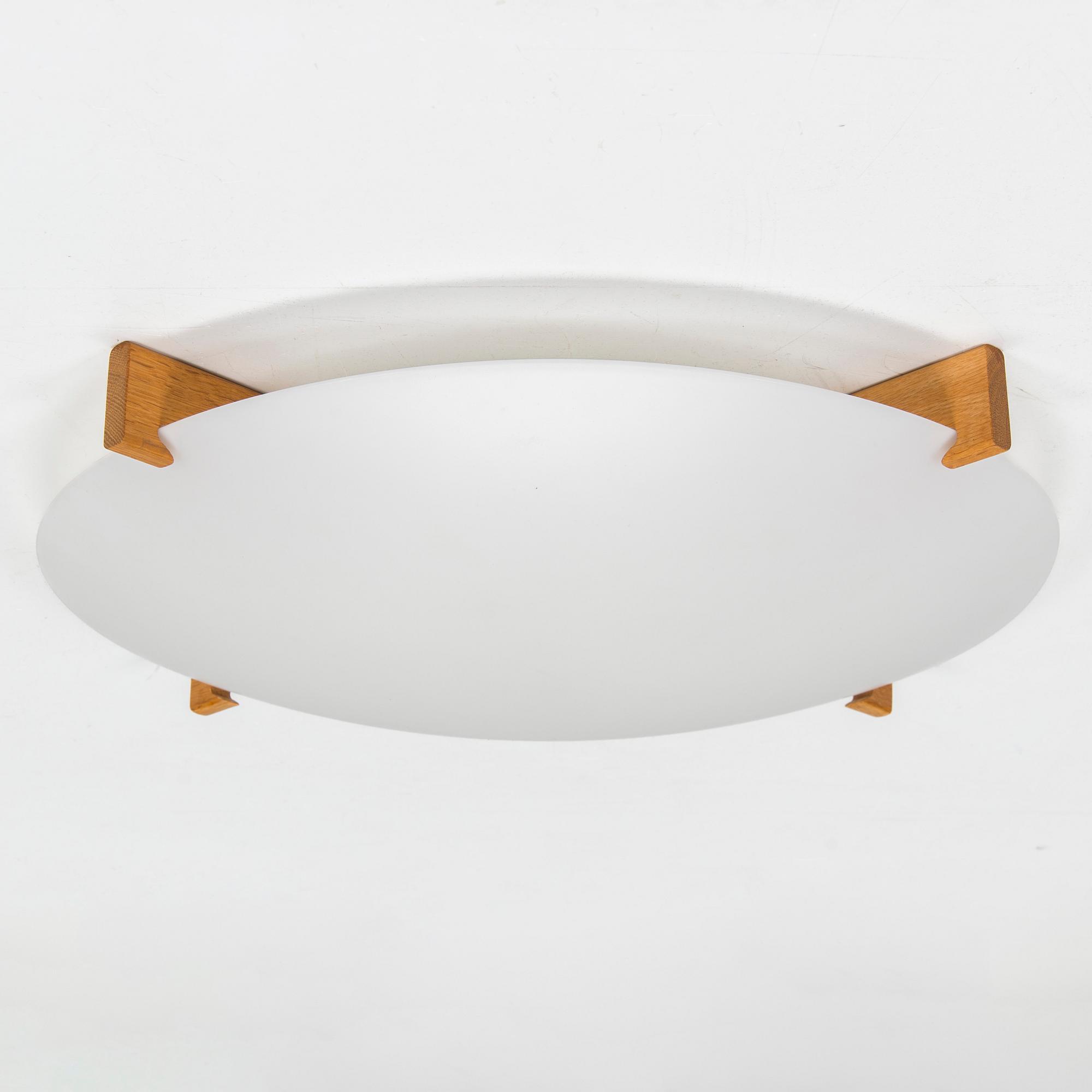 Uno & Östen Kristiansson, taklampa / plafond, "Plafo", Luxus, modellen formgiven 1960.