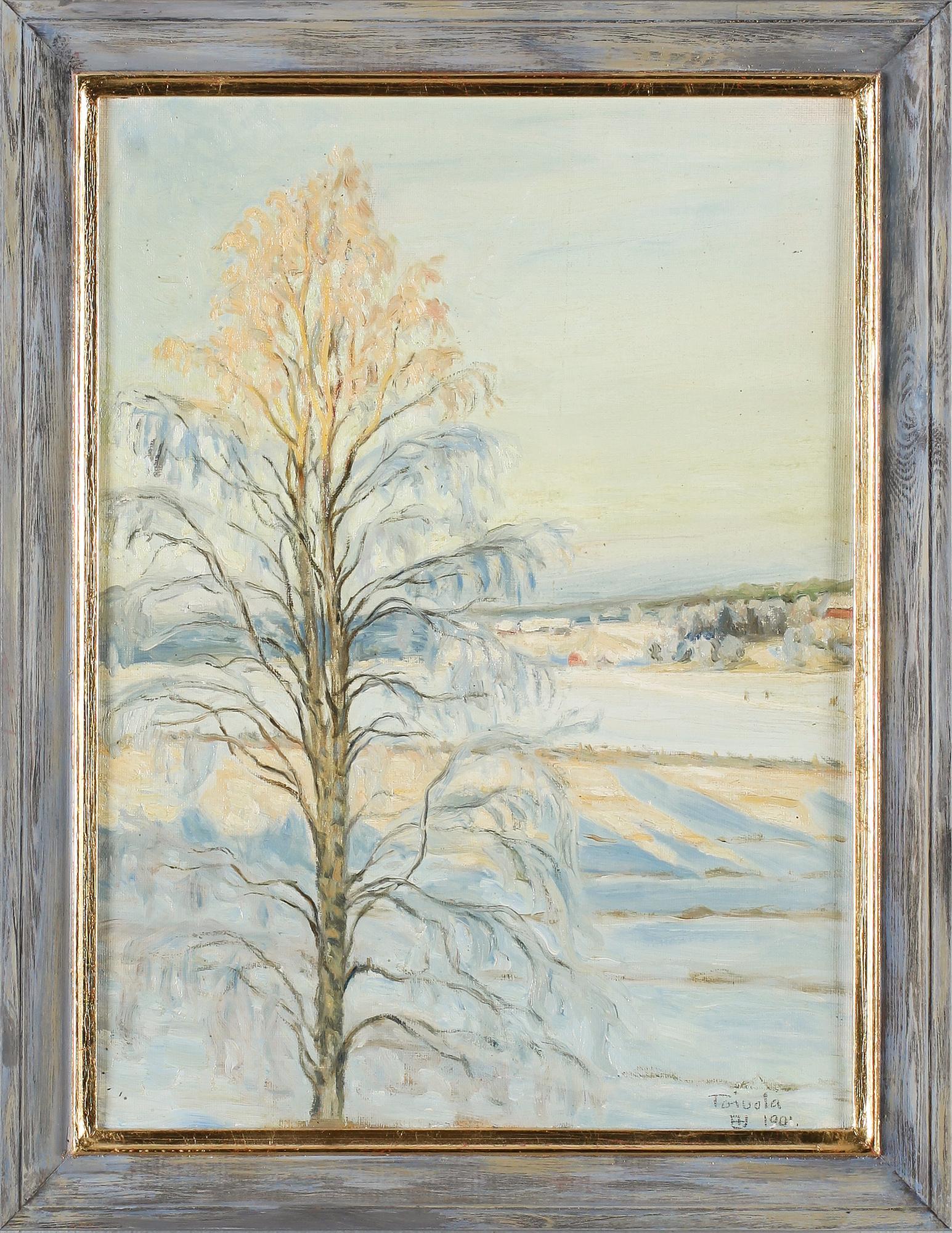 AXEL HAARTMAN, olja på duk, monogramsignerad och daterad 1901.