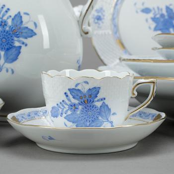 MATSERVIS, 134 delar, porslin, "Chinese Bouquet", Herend, Ungern, 1900-talets andra hälft.