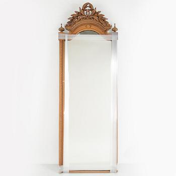 A late 19th century mirror.