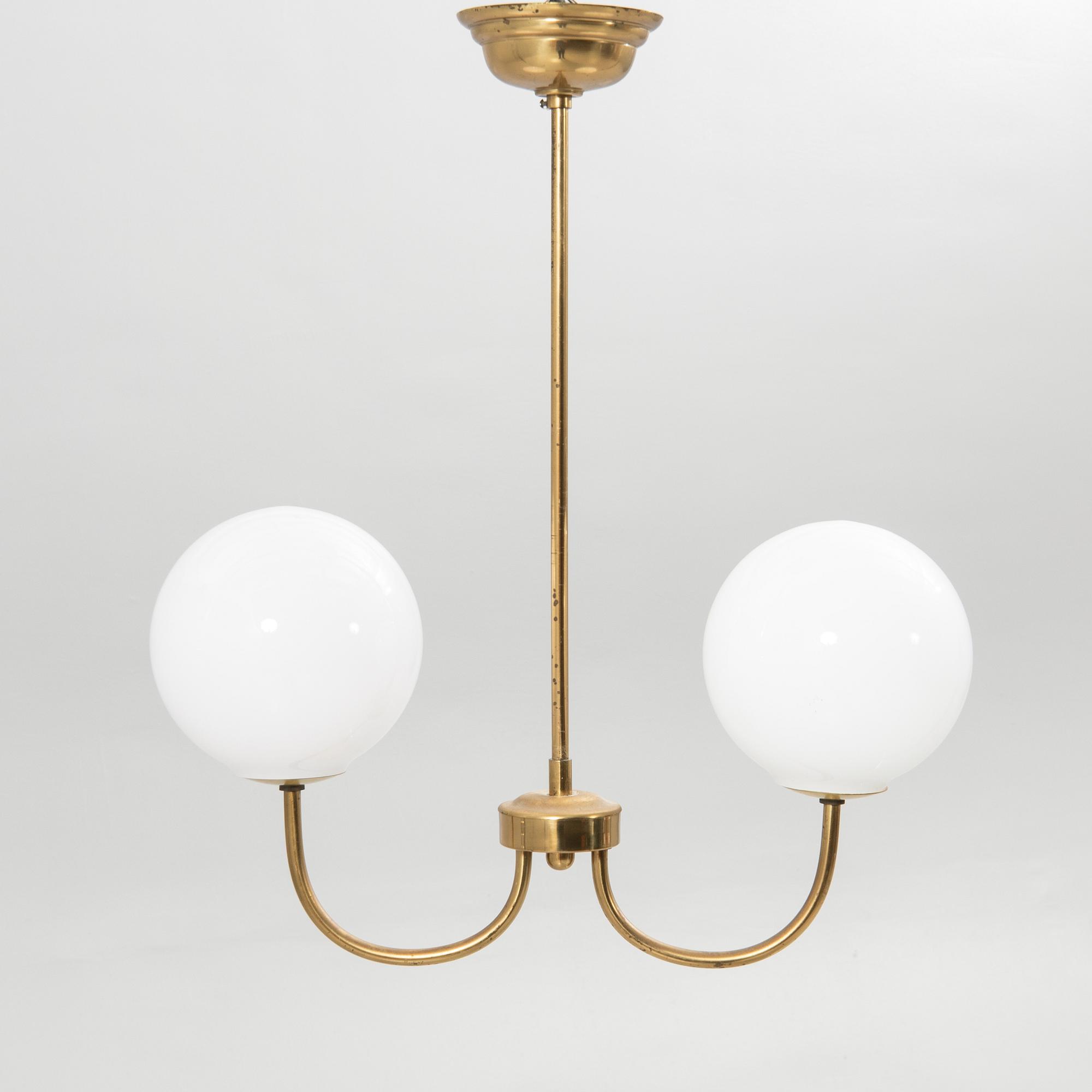 Ceiling lamp, first half of the 20th century.