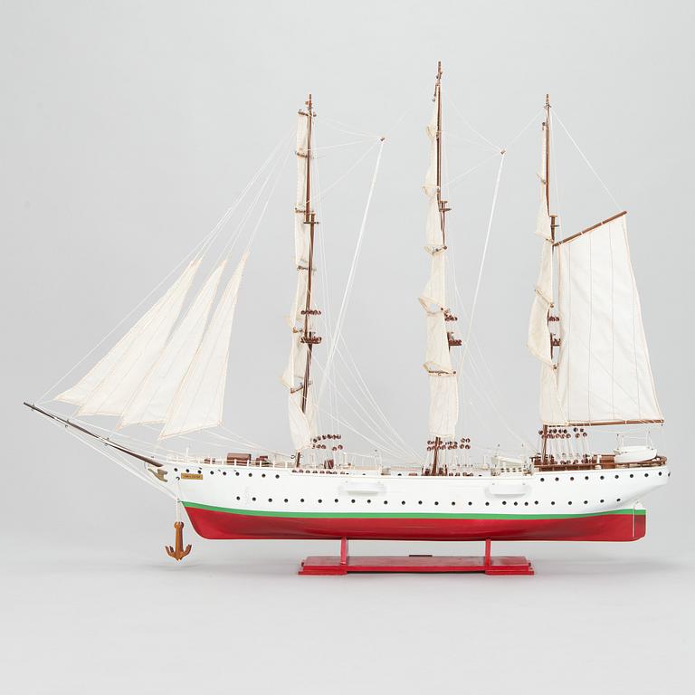 Pienoismalli, Suomen Joutsen, 1900-luku.