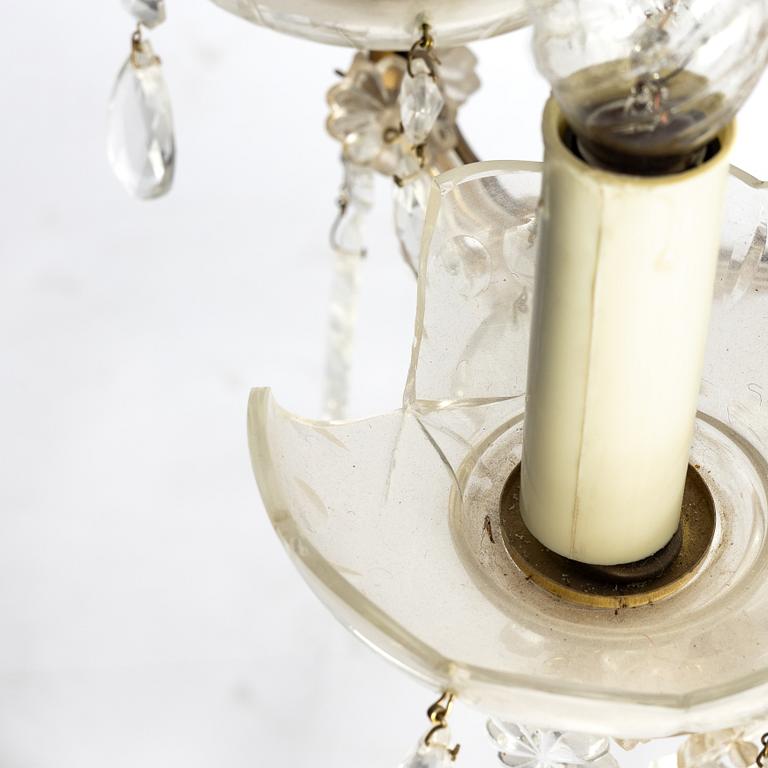 Ljuskrona, venetiansk stil, 1900-tal.