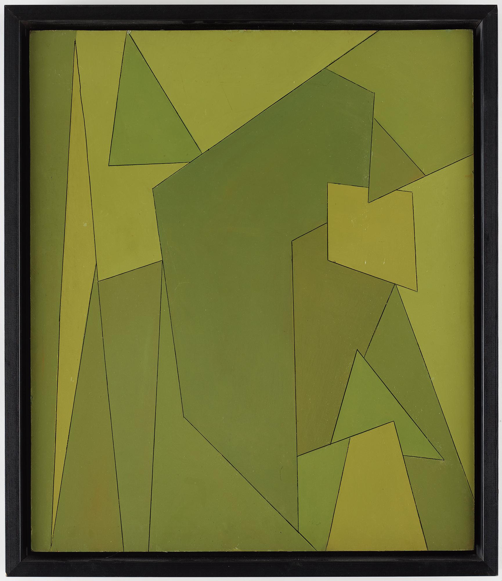 HARRY BOOSTRÖM, oil on panel, signed Booström, dated 52-54 on verso.