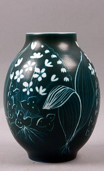 VAS, stengods, Hertha Bengtsson, Rörstrand.