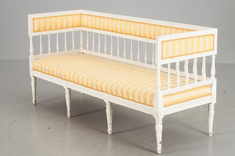 SOFFA, gustaviansk stil, 1900-tal.