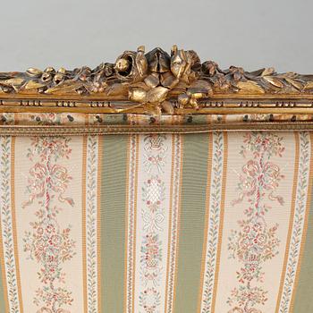 A Louis XVI style sofa from the first half of the 20th century.