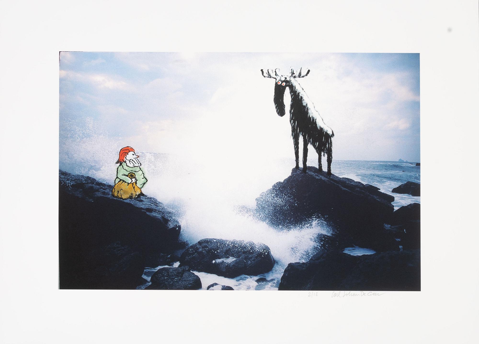 Carl Johan De Geer, ”God jul vid Japanska sjön”.