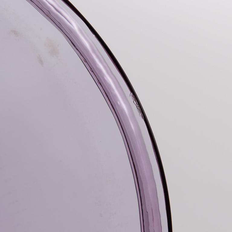 A SET OF SULTAN GLASS BOWL, CARAFE AND SIX GLASSES, Riihimäen Lasi 1966 ...