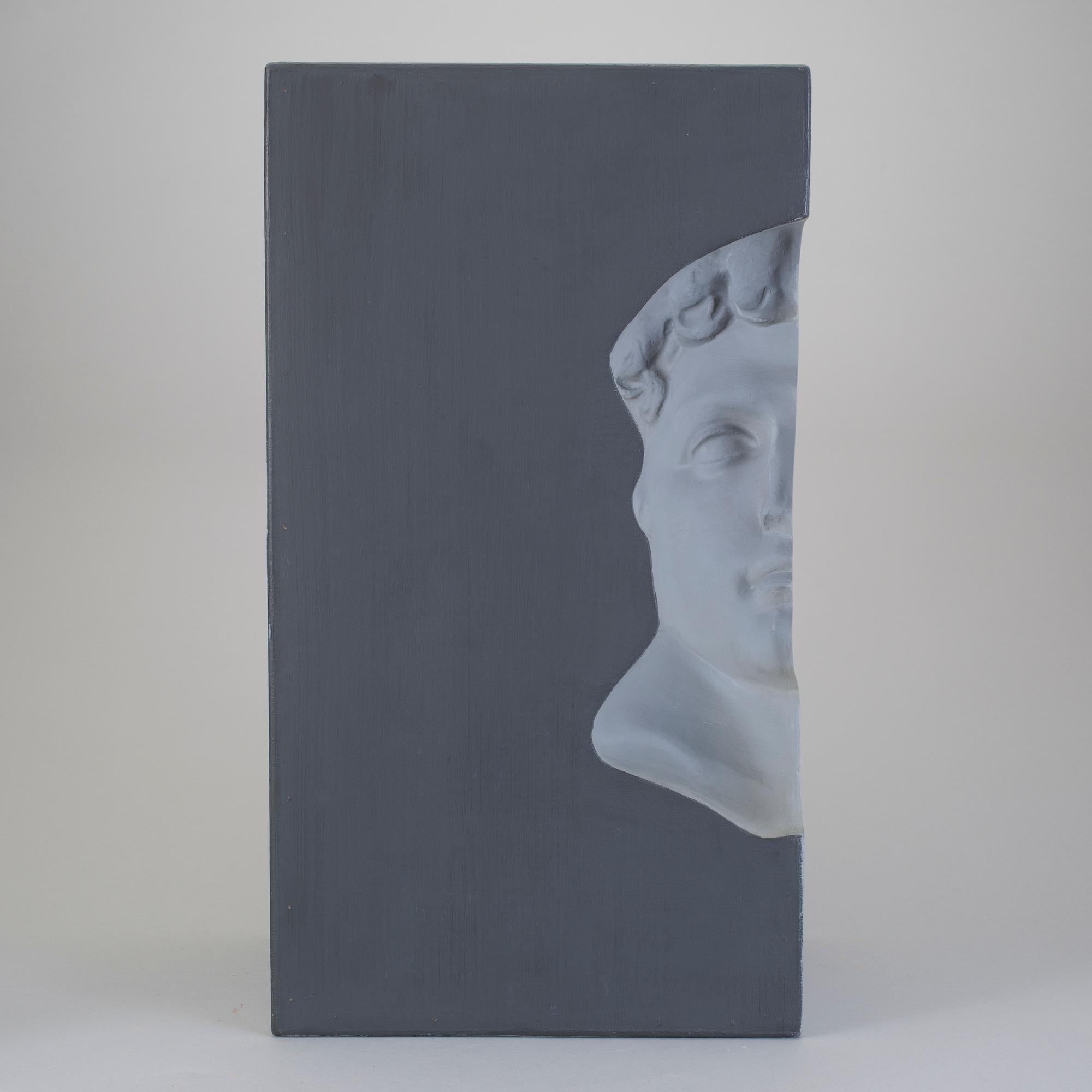 ROY ADZAK, "Untitled" Signed Adzak.  Painted masonite.