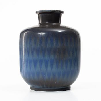 Berndt Friberg, a stoneware vase, Gustavsberg Studio, 1958.