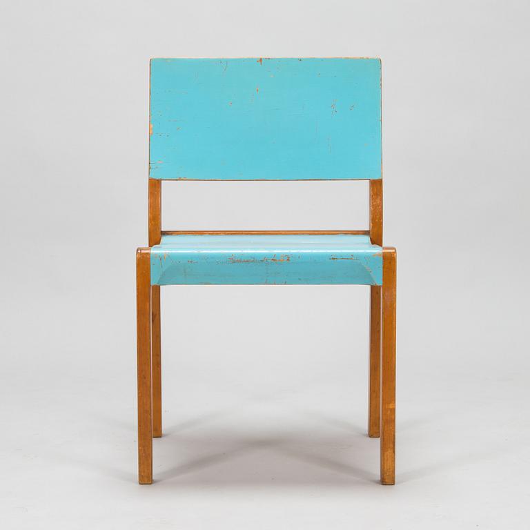 Alvar Aalto, a mid-20th century '611' chair for O.Y. Huonekalu- ja Rakennustyötehdas A.B.