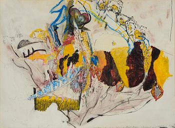 745. Öyvind Fahlström, Untitled.