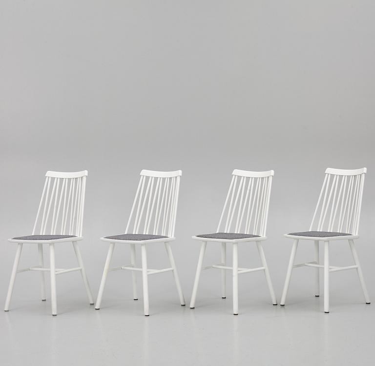 Markus Johansson, four 'Zigzag' chairs, Hans K.