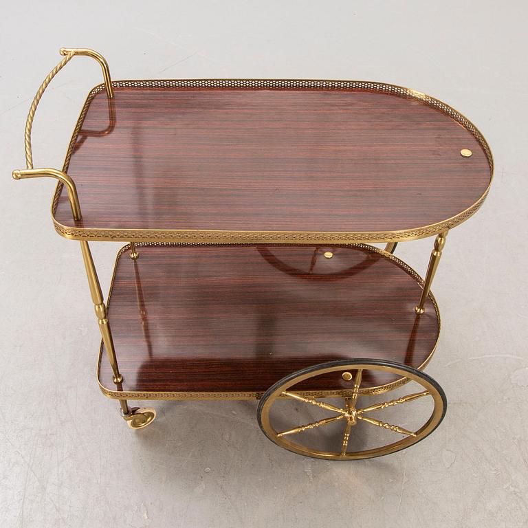 Serveringsvagn, 1900-talets andra hälft.