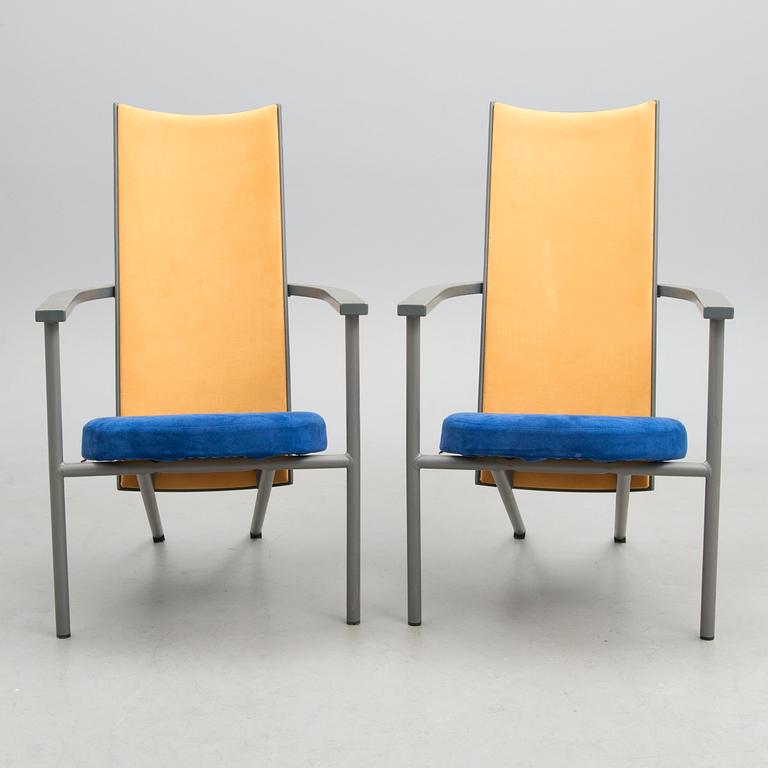 TIMO SAARNIO, NOJATUOLEJA, 3 KPL, "Intimo", Martela. Malli suunniteltu 1989.