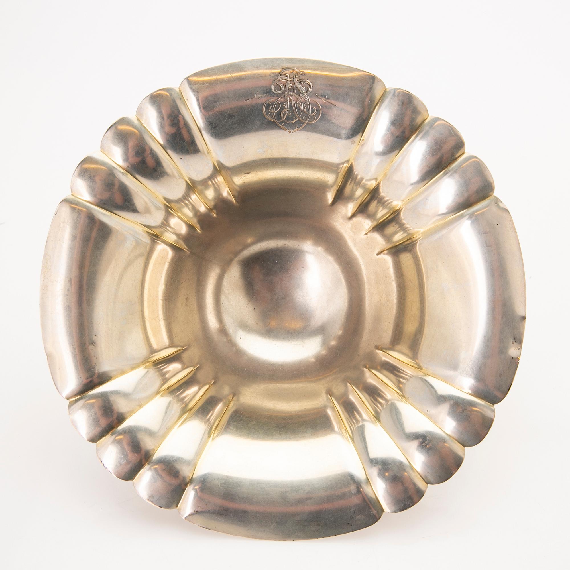 Bowl, silver, Finland, 1939.
