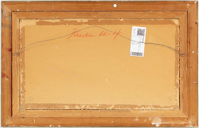 GÖSTA ADRIAN-NILSSON, gouache & watercolour, signed GAN.