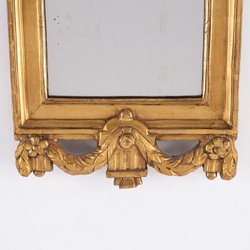 A Gustavian style mirror by Niclas Reding (1751-1826).