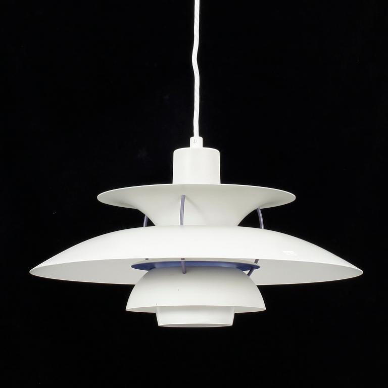 TAKLAMPA, "PH 5", Poul Henningsen för Louis Poulsen, Danmark.