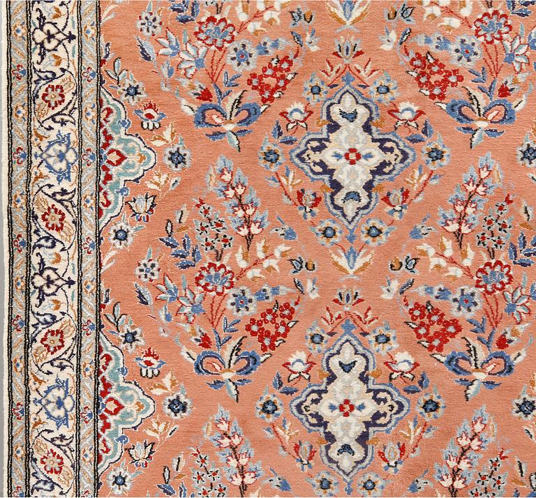 Gallerimatta, Nain part silk s.k 6LAA, ca 448 x 88 cm.