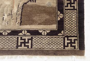 A runner carpet, China, 170 x 90 cm.