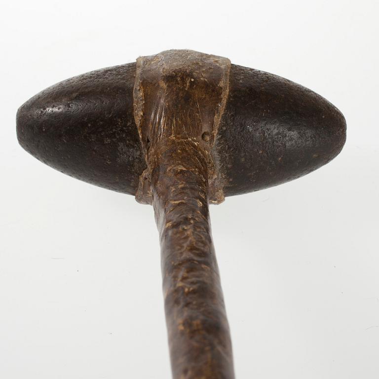PRÄRIEINDIANERS STRIDSKLUBBA, USA, 1800-tal.