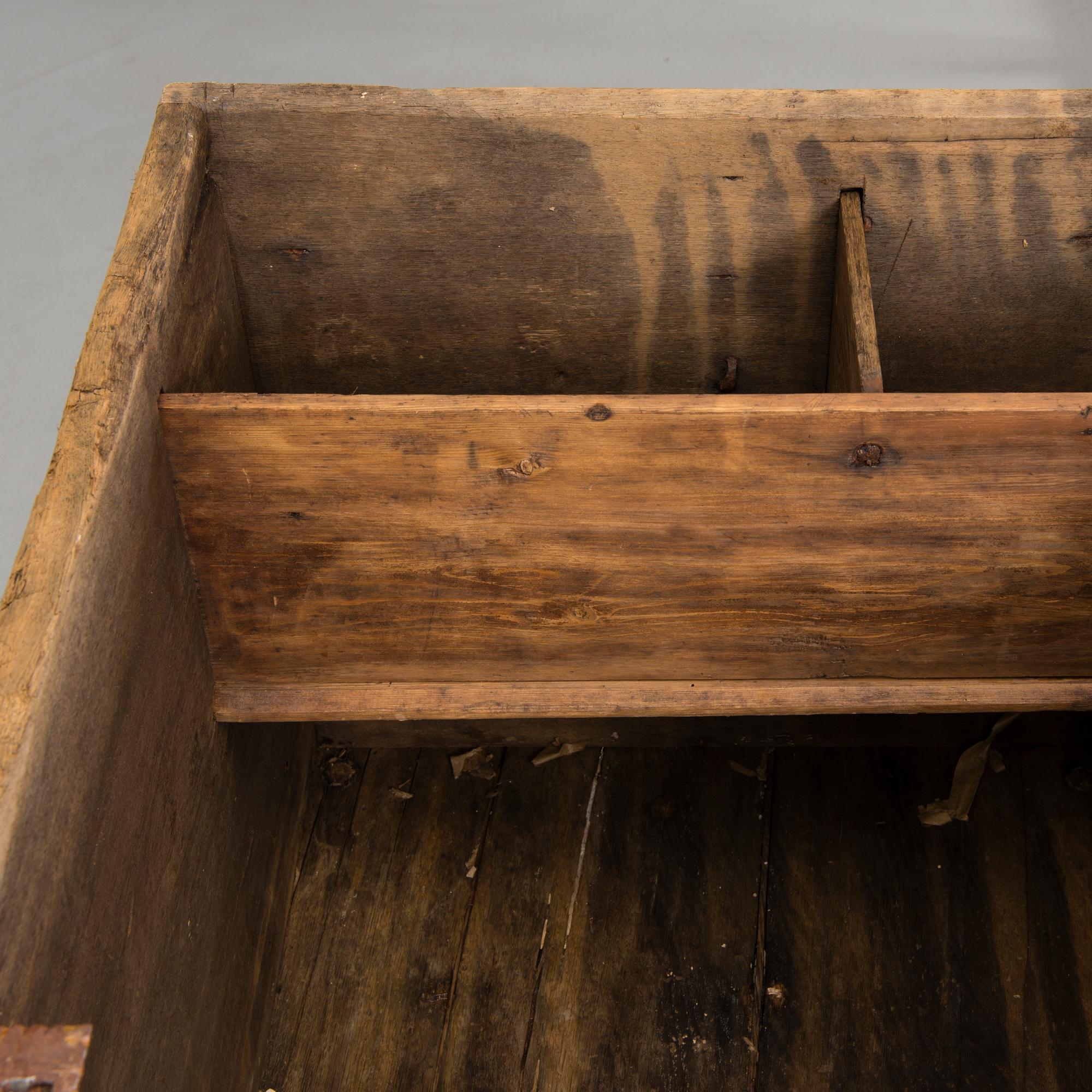A 17th/18th century chest.