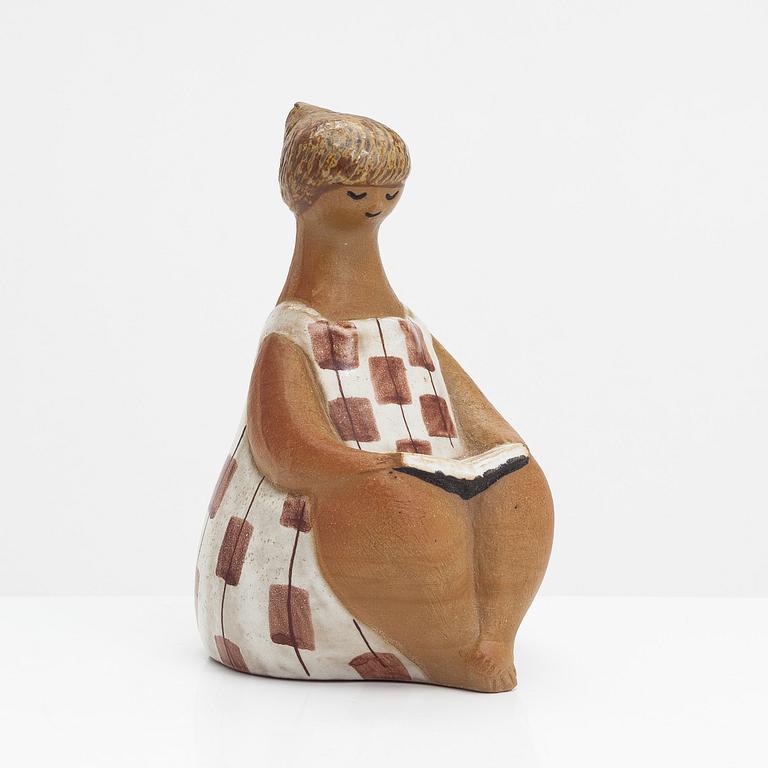 Lisa Larson, A stoneware figurine, 'Charlotta', Gustavsberg.