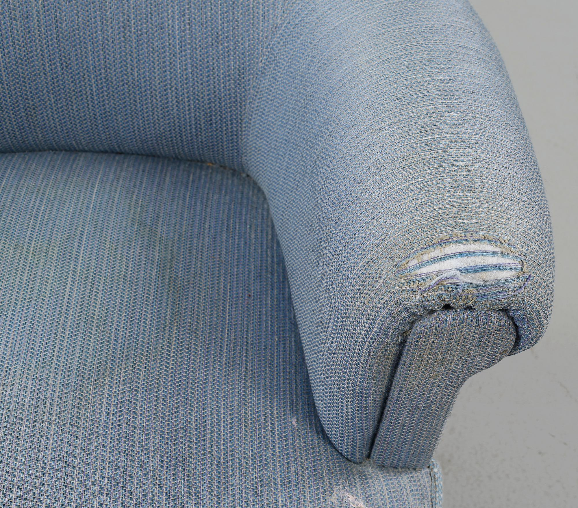 FÅTÖLJ, "Hemmakväll" Carl Malmsten, O.H. Sjögren, Tranås, omkring 1900-talets mitt.