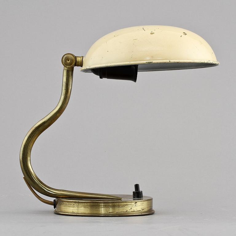 BORDSLAMPA, 1900-talets första kvartal.