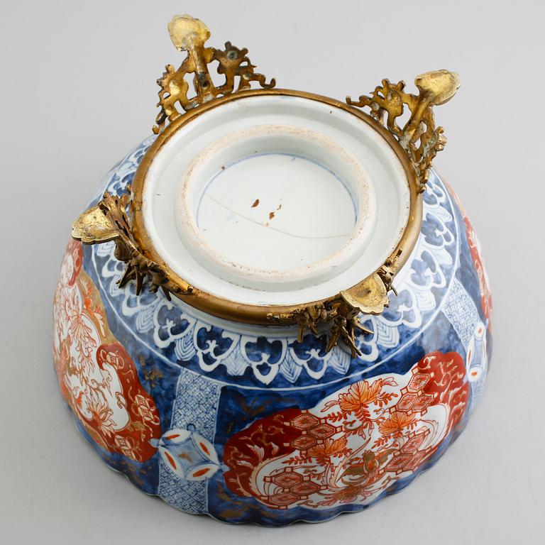 BÅLSKÅL, porslin, Imari, Japan, 1800-/1900-tal.