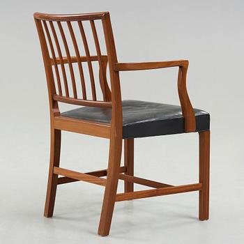 Jacob Kjaer, A Jacob Kjaer mahogany chair, Jacob Kjaer Møbelhaandvaerk, Copenhagen, Denmark ca 1960.