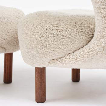 Viggo Boesen, fåtöljer, ett par, "Little Petra", &Tradition, ca 2019.