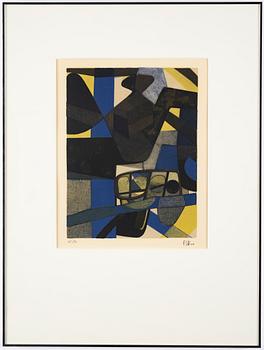 Maurice Estève, litpgraph in colours, signed and numbered 41/80.