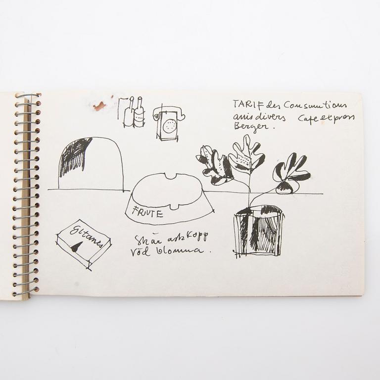 Madeleine Pyk, Sketchbook.